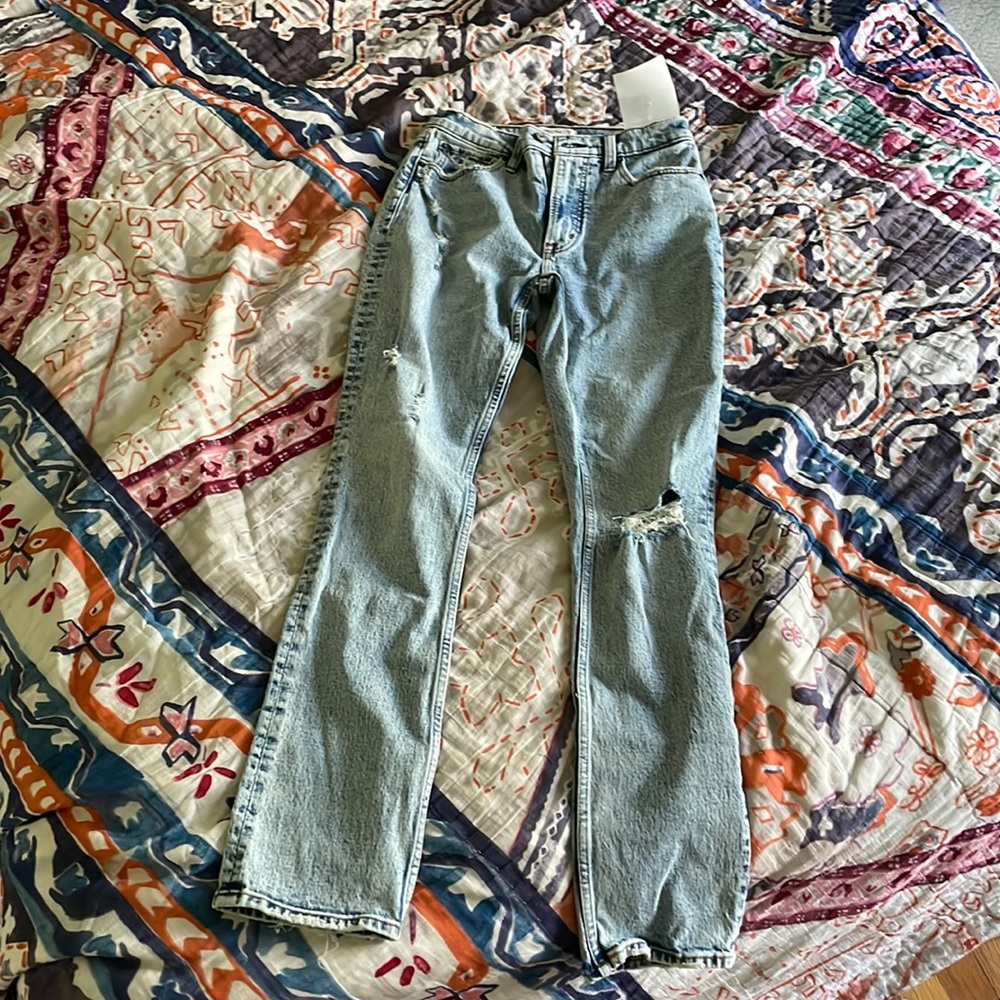 NWT Abercrombie and fitch the 90s skinny high rise